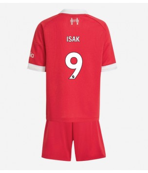Billiga Liverpool Alexander Isak #9 Hemmatröja Barn 2025-26 Kortärmad (+ Korta byxor)